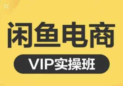 鱼客·闲鱼电商零基础入门到进阶VIP实战课程，帮助你掌握闲鱼电商所需的各项技能-玻哥网络技术工作室