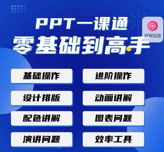 PPT·一课通·0基础到高手：通俗易懂快速掌握PPT的各种应用场合-玻哥网络技术工作室