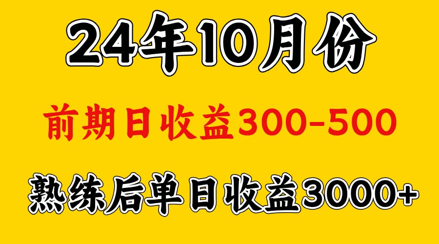 高手是怎么赚钱的.前期日收益500+熟练后日收益3000左右-玻哥网络技术工作室