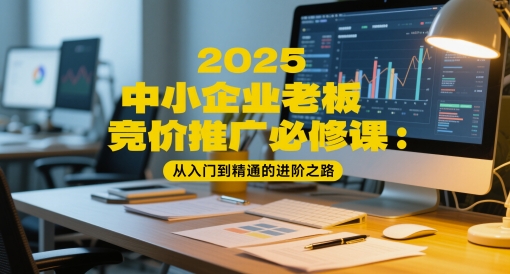 2025中小企业老板竞价推广必修课：从入门到精通的进阶之路-玻哥网络技术工作室