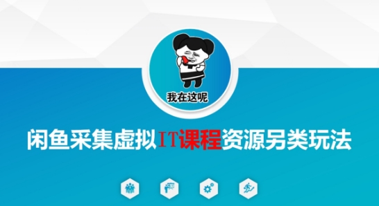 闲鱼采集虚拟IT课程资源另类玩法，干货满满-玻哥网络技术工作室