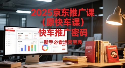 2025京东推广课(原快车课)解锁京东快车推广密码，新手必看运营宝典-玻哥网络技术工作室